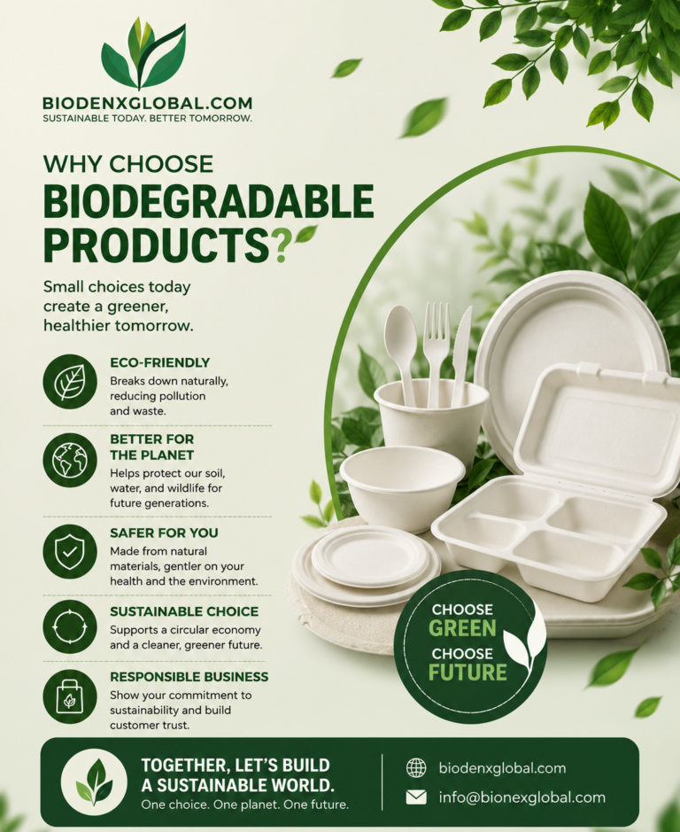 Biodegradable products